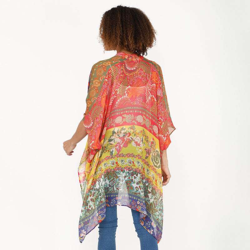 Kaleidoscope Kimono - Yellow