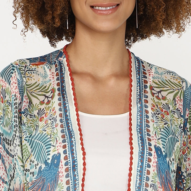 Savanna Kimono - Blue