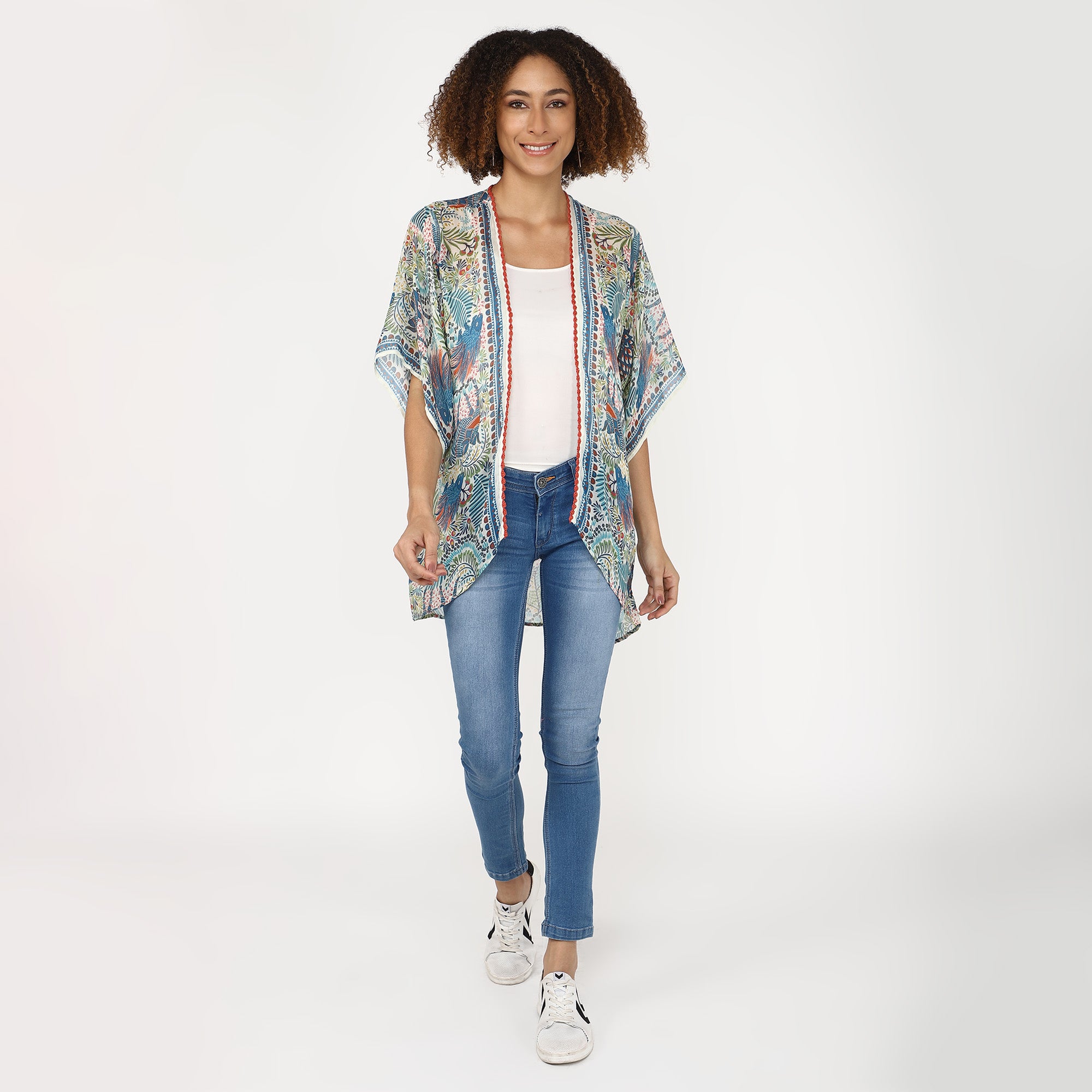 Savanna Kimono - Blue