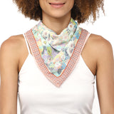 African Daisy Bandana - Pink Mint