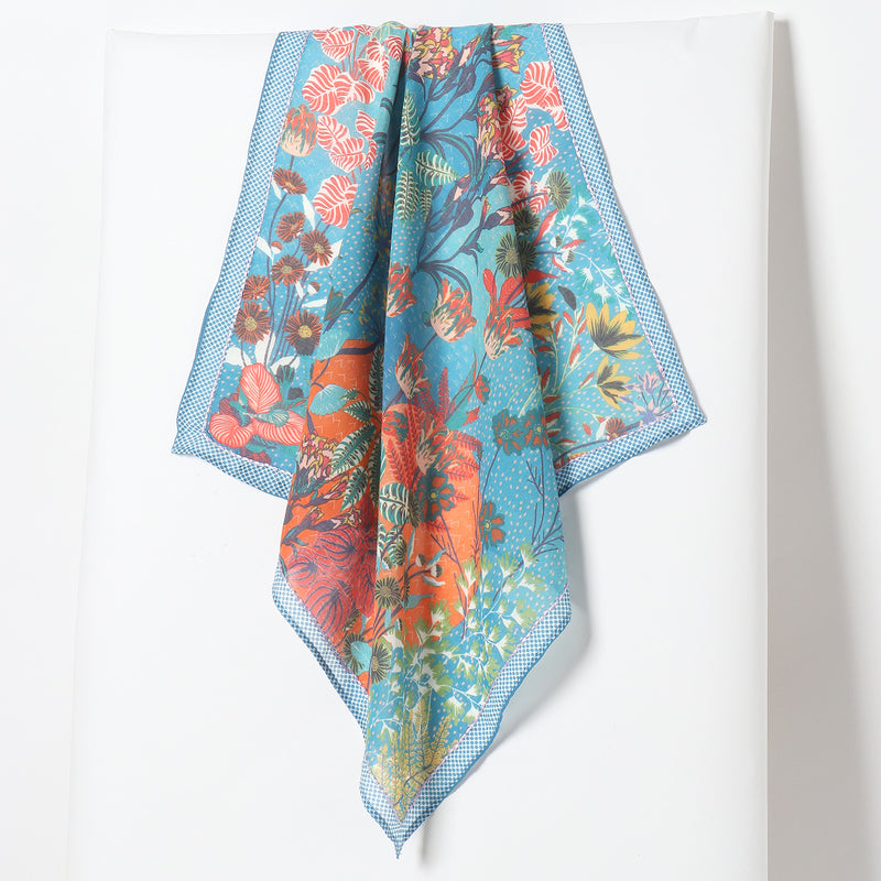 Wild Prairie Bandana - Blue