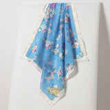 Blooming Garden Bandana - Blue