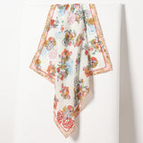 Blooming Garden Bandana - White