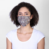 Ditsy floral reversible face mask