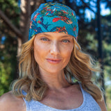 Wild Prairie Bandana - Blue